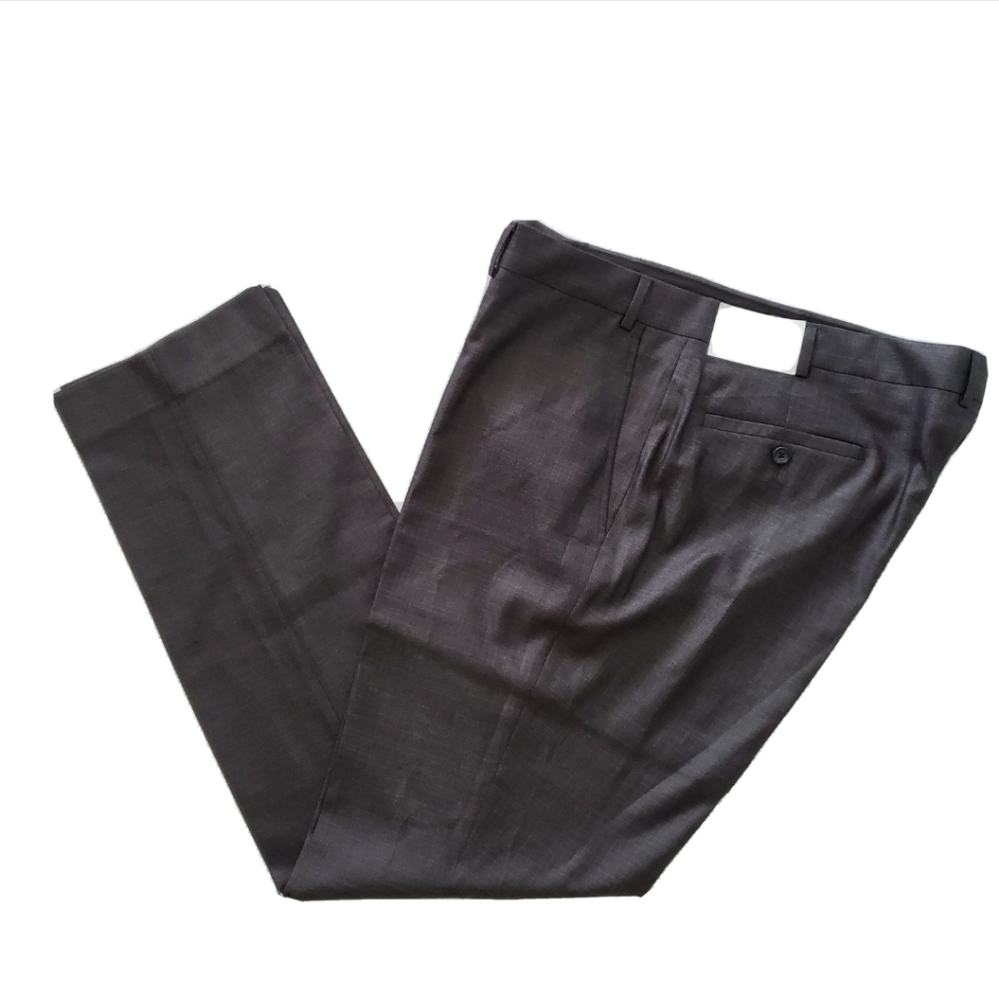 Kenneth Cole Reaction Techni-Cole Gray Dress Pants - Picture 2 of 8